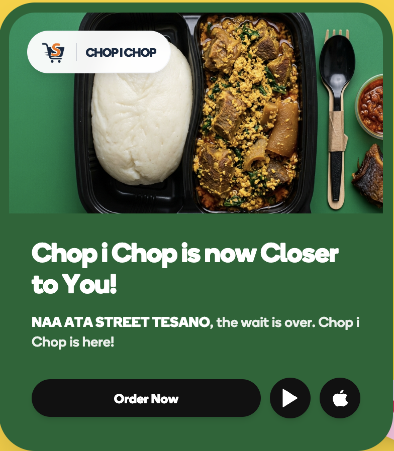 Chop i Chop card